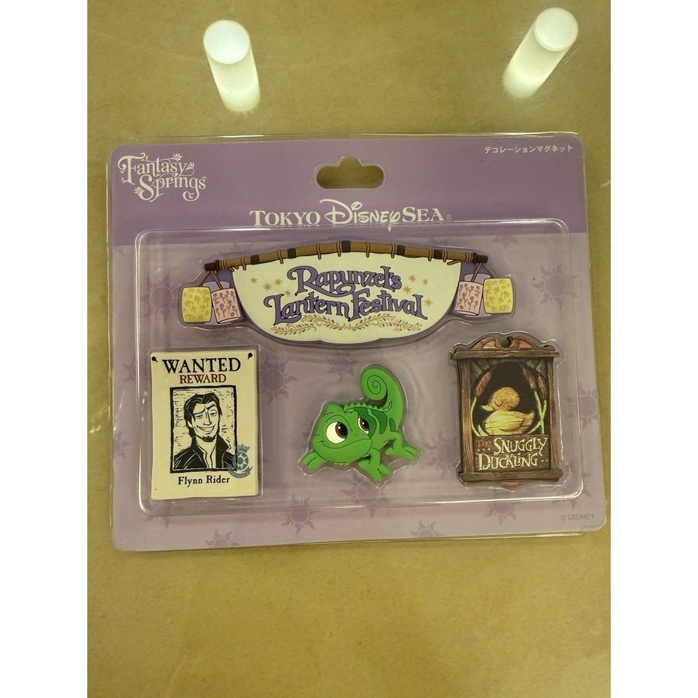DisneySea Tokyo Tangled Rapunzel Fantasy Springs Magnet Disneyland Disney